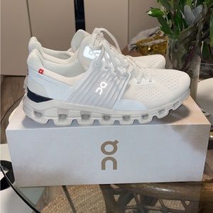 On Running Cloudswift white Womens shoes